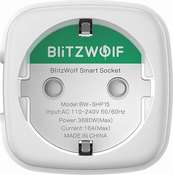 Image du produit BlitzWolf Prise intelligente BW-SHP15, ZigBee, 3680W