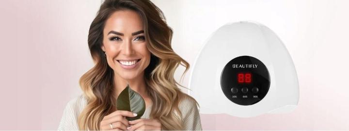 Immagine prodotto Beautifly Sunray Nails Lampada per unghie a LED (Nero, Bianco)