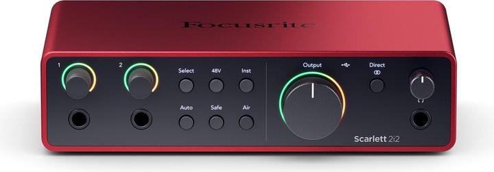 Produktbild Focusrite Scarlett 2i2 – 4th Generation (USB)