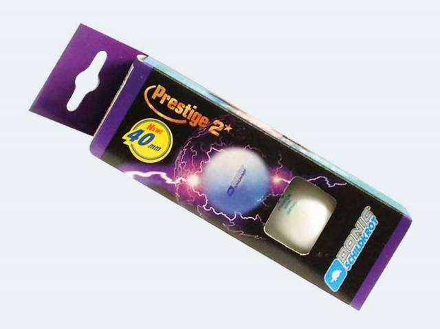 Actual product image MTS 3 table tennis balls Schildkröt Prestige 2** wss40mm (3 pcs.)