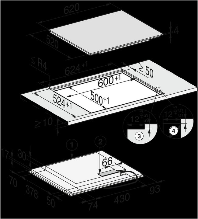 Produktbild Miele KM 7464 FL 11598740