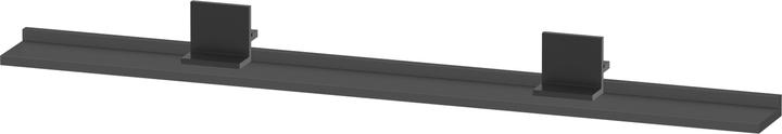 Duravit Sivida Ablage, Halterung Diamantschwarz Matt, 1280x115x35mm