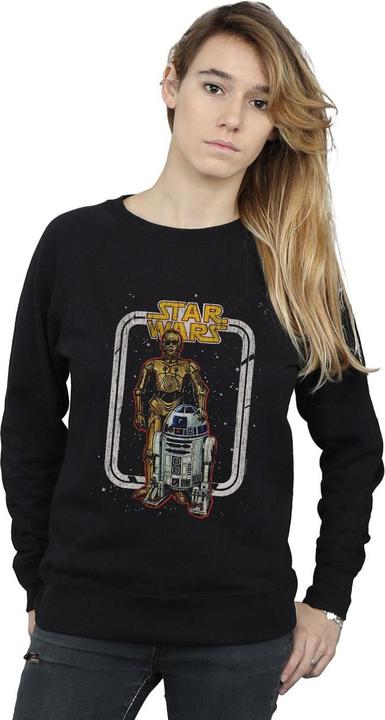 Immagine prodotto Star Wars R2-D2 And C-3PO Vintage Felpa Donna (XL)