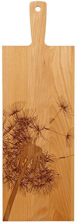 Actual product image Kadastar Serving dish dandelion Zoom 60 x 20 cm, Light Brown