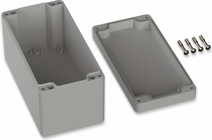 Produktbild Pollini POLLIN, Polycarbonat Gehäuse, 160 x 80 x 85 mm, IP66, Lichtgrau
