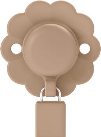 Actual product image Suavinex Dummy chain silicone miracle brown