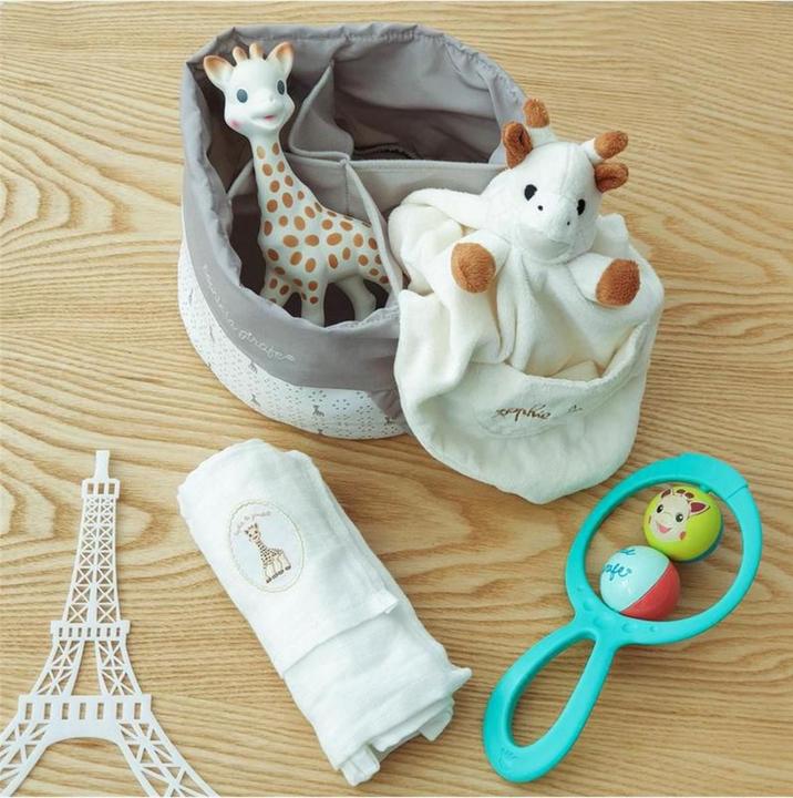 Actual product image Sophie la girafe Birth basket