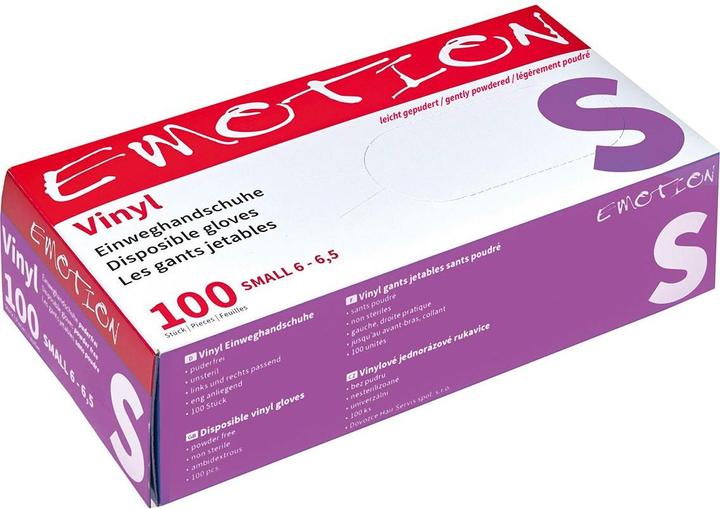 Efalock Vinyl Gloves S powdered Emotion