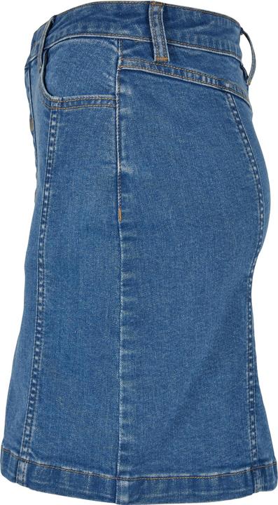 Produktbild Urban Classics Ladies Organic Stretch Button Denim Skirt - 69955 (26)