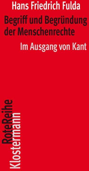 Image du produit Fulda:Begriff und Begründung der Mensch (Allemand, Hans Friedrich Fulda, Brigitte Falkenburg, 2024)