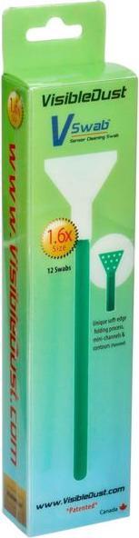 Actual product image Visible Dust Ultra MXD-100 Vswab 1.6x 12 pieces