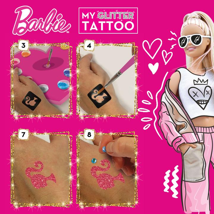 Image du produit Lisciani Tatouages scintillants Barbie