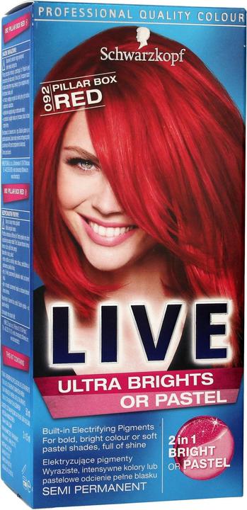 Produktbild Schwarzkopf Live Ultra Brights (92 Pillar Box Red)
