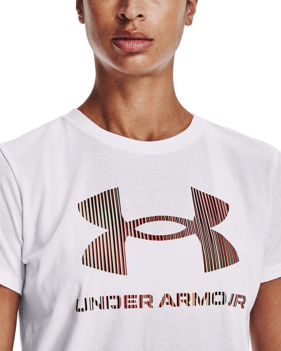 Actual product image Under Armour Women's T-shirt Live Sportstyle graphic SSC under Armor White 1356305 105 (M)