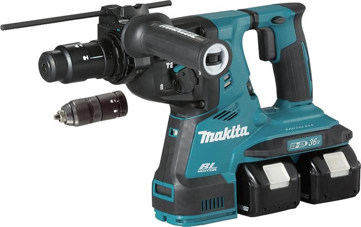 Image du produit Makita PERCEUSE ET PILOTEUSE SDS-PLUS 2x18V 2.9J 2x5.0Ah + FOURRAGE DHR280PT2J (Fonctionnement sur batterie)