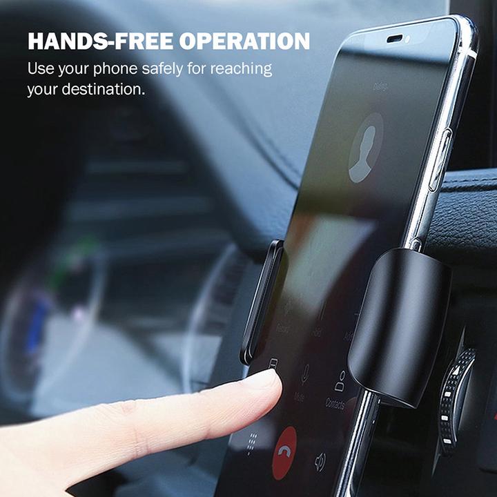 Actual product image Crong Universal Smart CRG-CH2-BLK car terminal holder