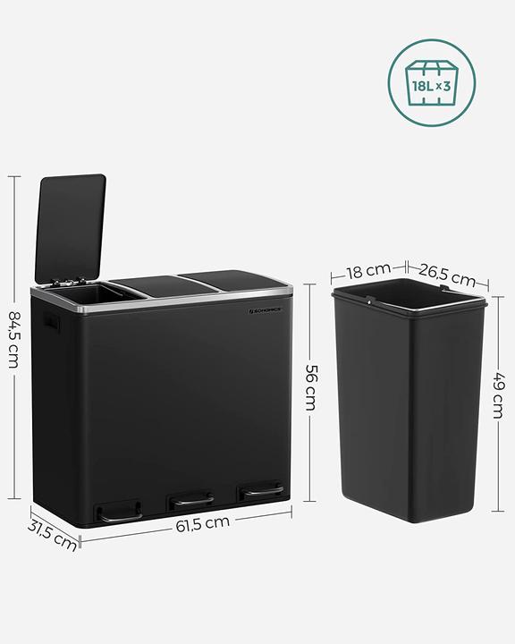 Produktbild Songmics Rubbi (18 l)