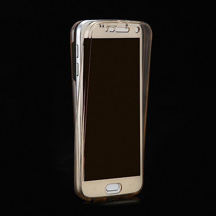 Produktbild König Design LG G4 Stylus Full Body 360 Silikon Schutzhülle Handyhülle Case Hülle Bumper Gold (LG G4 Stylus)