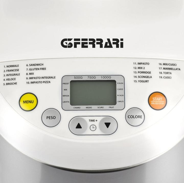 Immagine prodotto G3 Ferrari Macchina del pane G3Ferrari G3Ferrari G10078