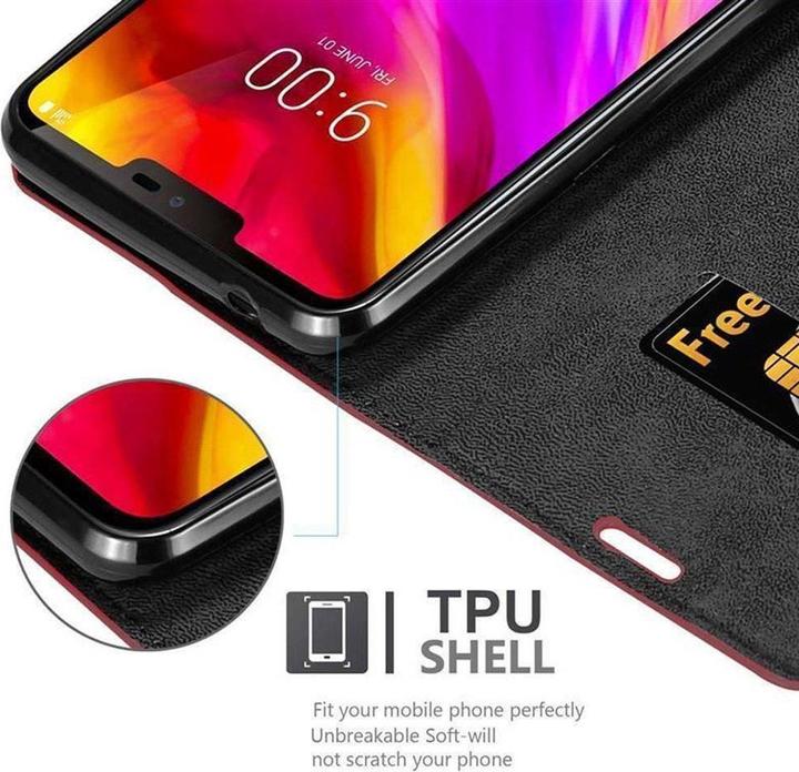 Actual product image Cadorabo Book Invisible Magnet Cover (G7 ThinQ)