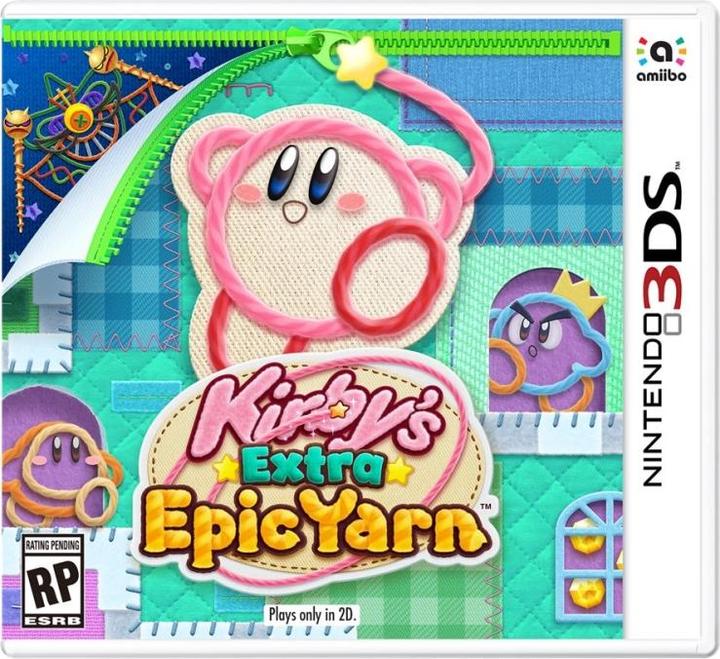 Actual product image Nintendo Kirby and the extra magic yarn (3DS, IT)