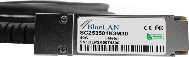 Produktbild BlueLAN Allied Telesis AT-QSFP-4SFP10G-0.5CU kompatibles DAC QSFP SC253501K0.5M30