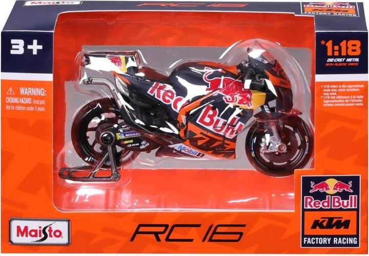 Image du produit Maisto MotoGP 1/18 Red Bull KTM #33 Binder 2023