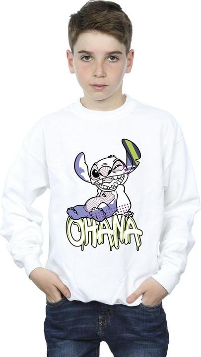 Image du produit Disney - Sweat LILO AND STITCH OHANA GRAFFITI - Garçon (152, 158)