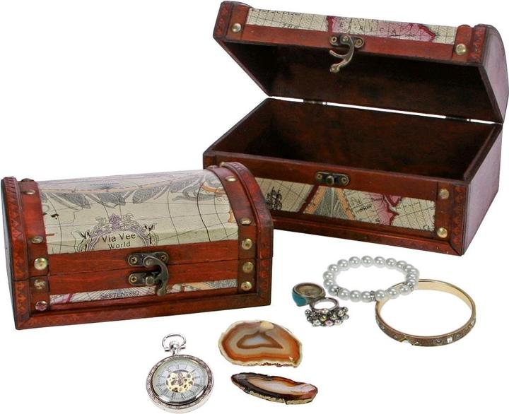 Actual product image Safe Retro treasure chest
