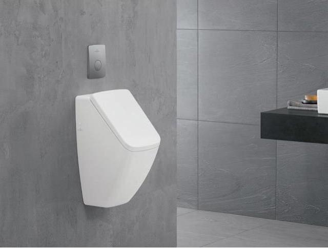 Actual product image Villeroy & Boch V&B Suction Urinal VENTICELLO 285x545x315mm DF for De we