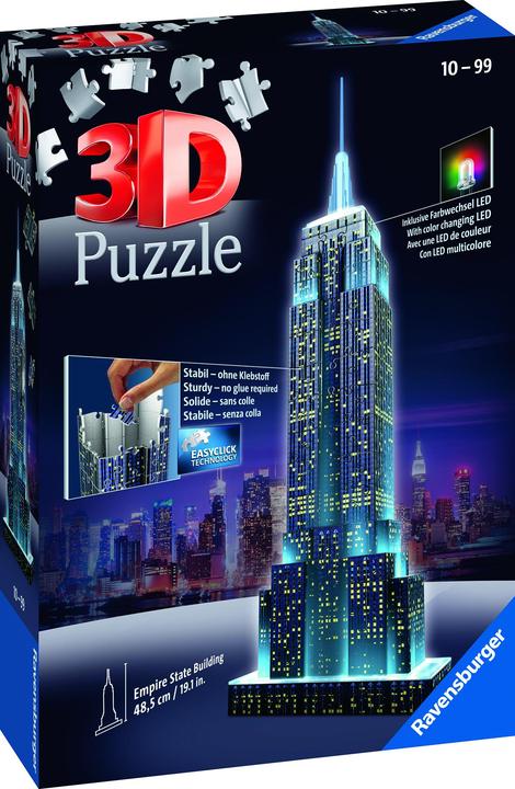 Produktbild Ravensburger Empire State Building bei Nacht (216 Teile)