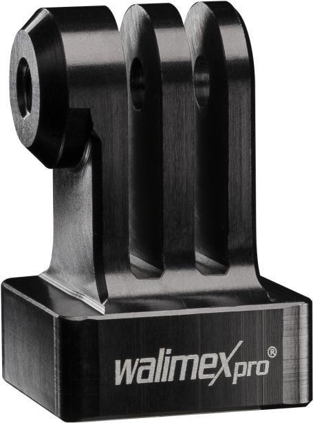 Image du produit Walimex Adaptateur GoPro (Héros 6, Héros 8, Héros 7, héros 5, Héros 4, Héros 3)