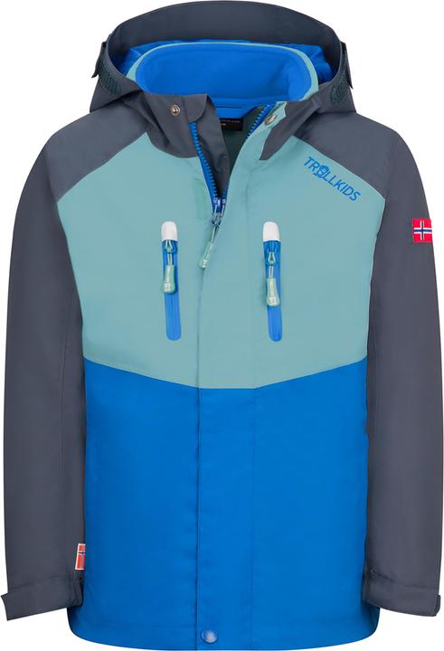 Immagine prodotto Trollkids Giacca Bryggen 3in1 da bambino (104)