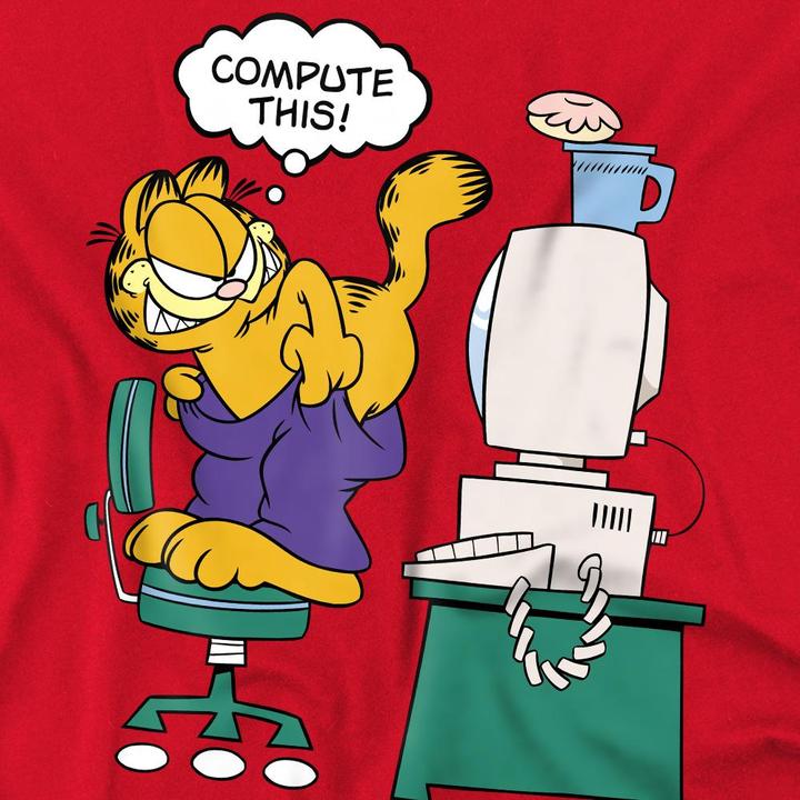 Produktbild Garfield Compute This TShirt (4XL)