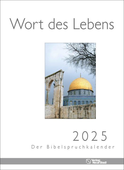 Produktbild Wort des Lebens 2025 - Der Bibelspruchkalender (Harter Einband, Deutsch)