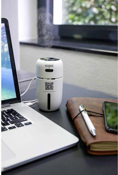 Produktbild Bactoattaq Luftbefeuchter ® Air Raumluftvernebler / Diffusor Portabler USB Ultraschallvernebler