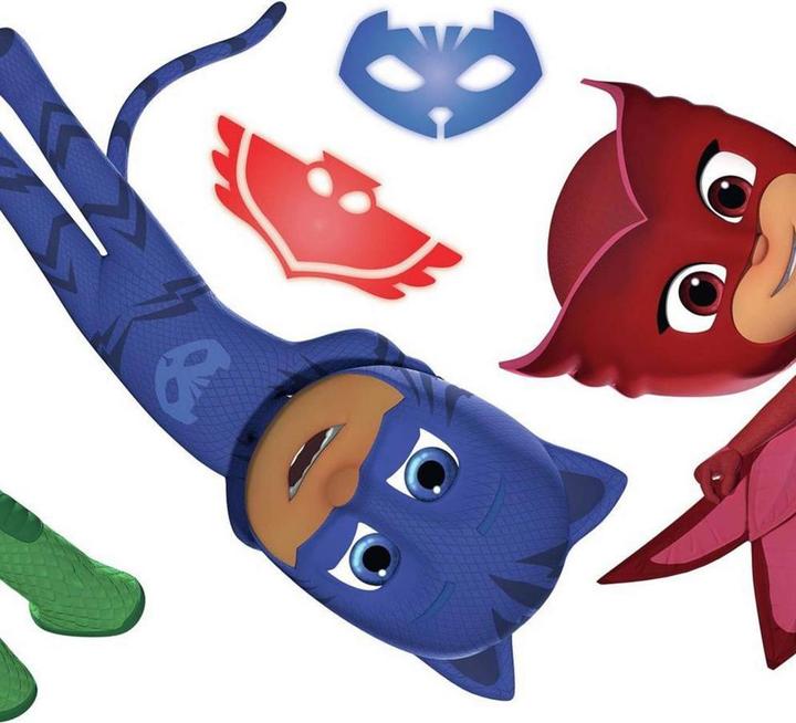 Actual product image PJ Masks Superheroes - Maxi Stickers (58 x 24 cm)