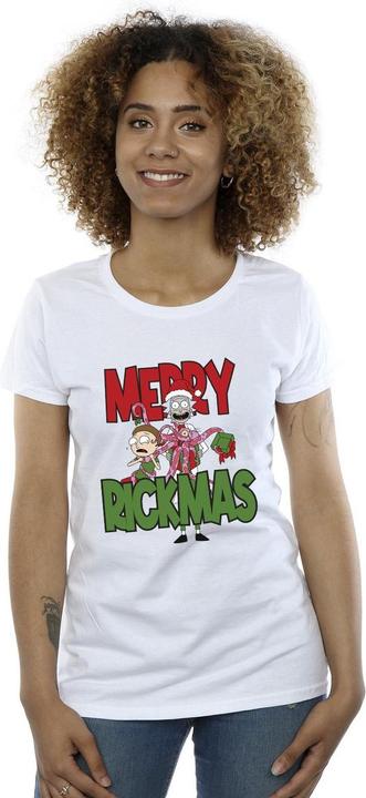 Immagine prodotto Rick And Morty Merry Rickmas Maglietta Donna (L)