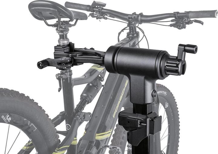 Actual product image Topeak PrepStand eUP PRO assembly stand, with lifting assistant, for EBikes with 4 feet, foldable, up to 30