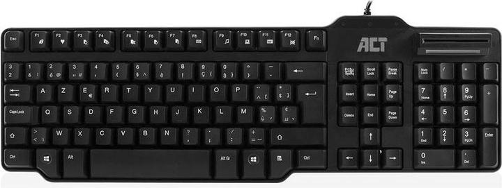 Produktbild Wired Keyboard with smart card reader (Azerty/BE layout) (BE, Kabelgebunden)