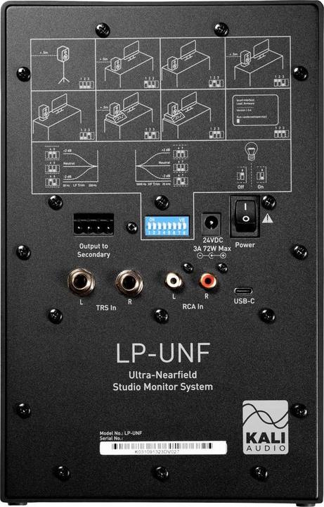 Actual product image Kali Audio LP-UNF (Active, Pair, 1x 80 W)