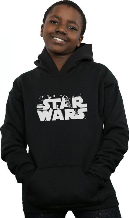 Image du produit Star Wars - Sweat à capuche MINIMALIST LOGO - Garçon (152, 158)