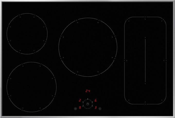 Actual product image Amica Induction hob with frame Ceramic hob SCHOTT CERAN 76.8 x 51.8 cm 5 cooking zones KMI 752 630