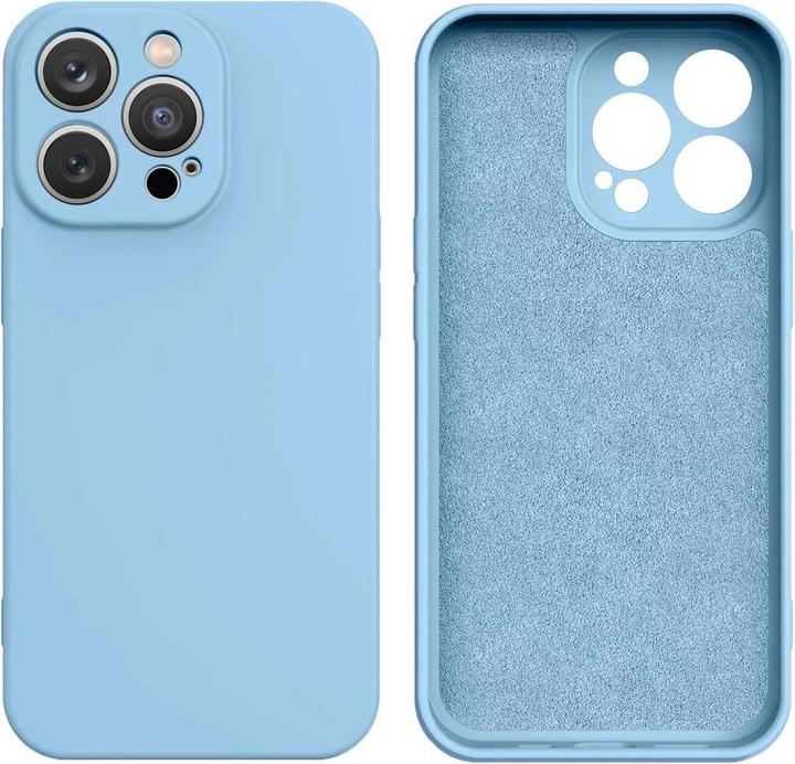 Actual product image Hurtel Silikonhülle für iPhone 16e - Blau (Apple iPhone 16e)