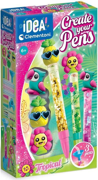 Clementoni Deine Stift Kreationen Tropical (Multilingual)