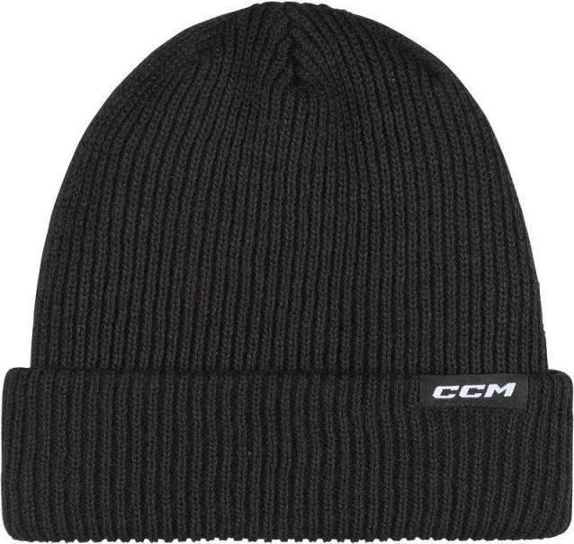 CCM Team Cuffed Beanie (Ena Velikost, Schwarz)