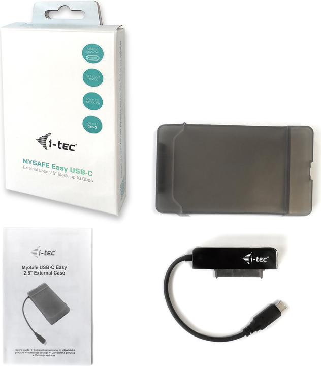 Image du produit i-tec MySafe USB-C 3.1 Gen. 2 Easy (2.5")