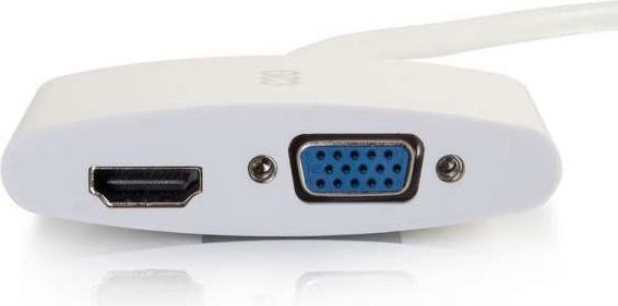 Immagine prodotto C2G 20 cm da Mini DisplayPort a HDMI o VGA (Mini DP, 20.30 cm)