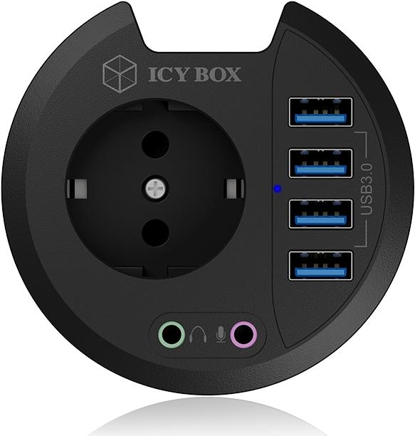 Icy Box IB-HUB1430 (USB-A, 4 Ports)