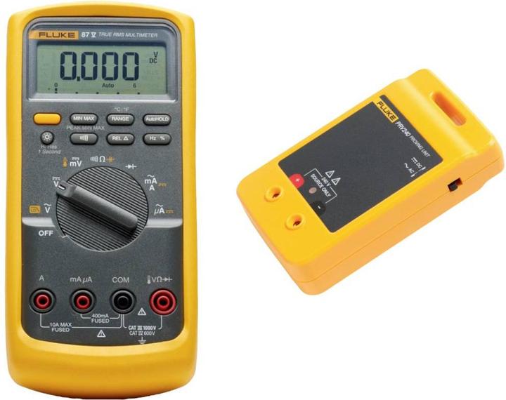 Fluke FLK-87V-EUR/PRV240 Multimetro portatile digitale CAT III 1000 V, CAT IV 600V Display (conteggi): (CAT III 1000V, CAT IV 600V)